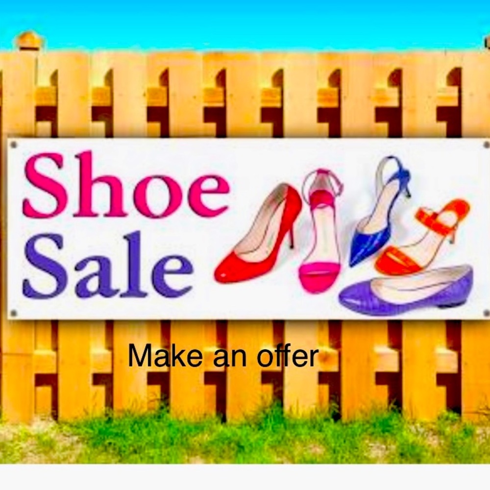 Shoe Sale — Make a reasonable offer